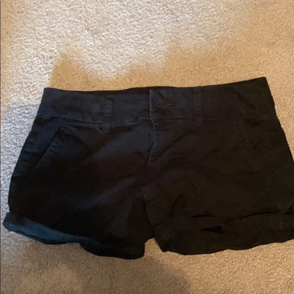 A&E black shorts NWOT